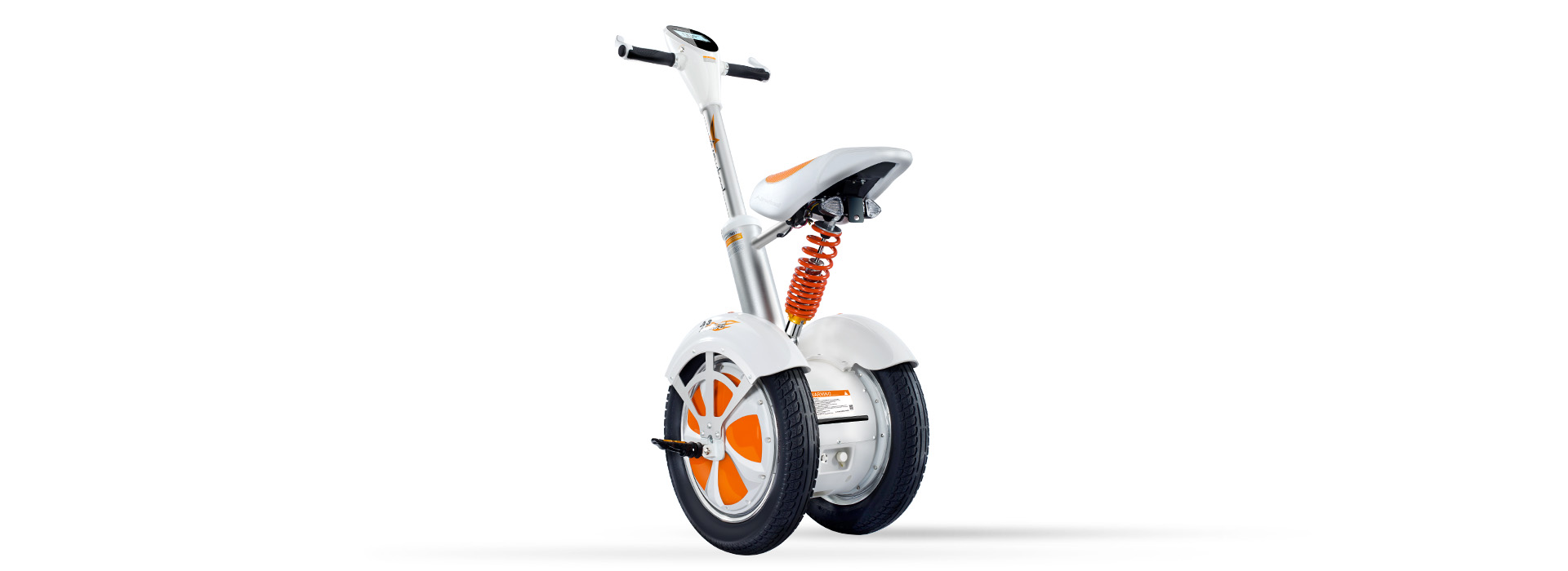 saddle-equipped self-balancing intelligent scooter