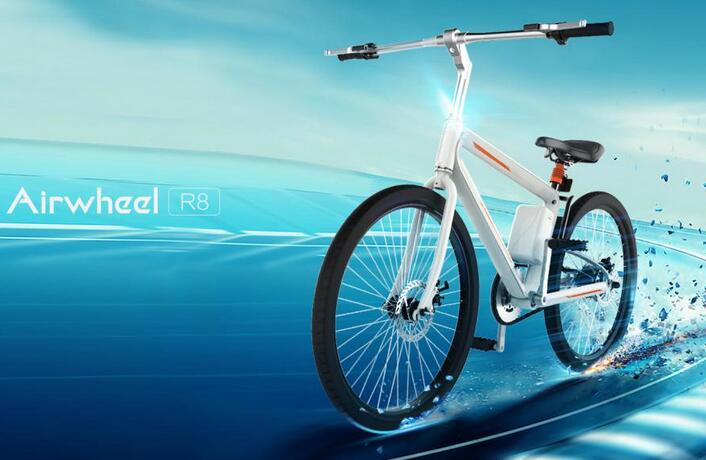 Airwheel R8 electric cross bike.